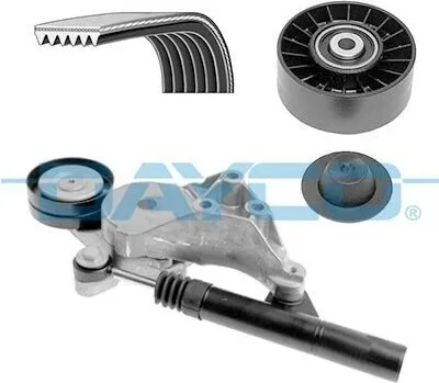 Produktbild von DAYCO KPV251 Keilrippenriemensatz für VW Golf IV Schrägheck (1J1)