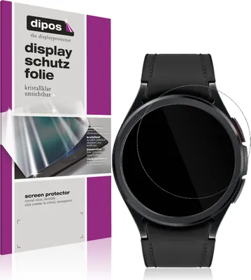Produktbild von 4x Schutzfolie für Samsung Galaxy Watch 6 Classic (43mm) klar Displayschutzfolie Folie Display Schutz dipos