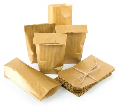 Produktbild von 10 Kleine Mini Papiertüten 9 x 15 x 3,5 GOLD Verpackung Weihnachten Geschenkverpackung Gastgeschenk Mitgebsel weihnachtlich Kunden Hochzeit10 Stück