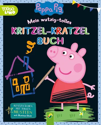 Image de Peppa Pig Mein wutzig-tolles Kritzel-Kratzel-Buch