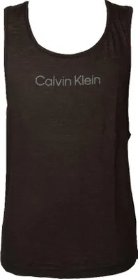 Immagine prodotto di Canottiera uomo CK CALVIN KLEIN canotta cotone e lino con stampa logo articolo KM0KM01009 tank, S, Cotone 59%,Modal 27%,Lino 14%