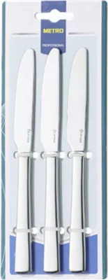 Produktbild von METRO PROFESSIONAL 11789.5 Buttermesser Larissa - Chromstahl 13/0, 12 Stück