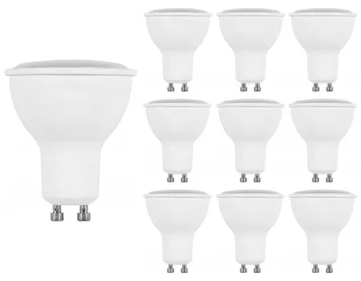 Produktbild von Bemko GU10 LED-Lampe 8W 740lm 4000K 230V 10 Stück