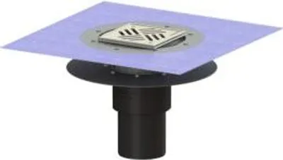 Produktbild von KESSEL 48611.51 Bodenablauf Ecoguss Klebeflansch
