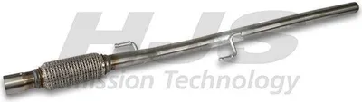 Produktbild von HJS Abgasrohr Auspuffrohr für VW Polo Schrägheck (6R1, 6C1) 91 11 1679