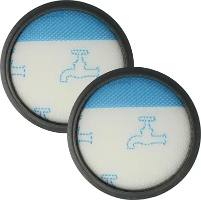 Produktbild von vhbw 2x Vormotorfilter kompatibel mit Rowenta Silence Force Cyclonic RO7611EA, RO7647EA, RO7634EA Staubsauger - Motorschutzfilter, Abwaschbar