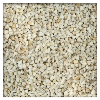 Produktbild von Quarz Splitt Weiß Zierkies Gartenkies Quarzsplitt 8/12 mm 10 kg Sack