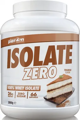 Produktbild von Per4m Whey Isolate Zero (2000g) Tiramisu - Eiweiße - Molkenprotein-Isolat