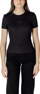 Produktbild von Calvin Klein Bio-Schwarz T-Shirt : Größe - L Größe: L