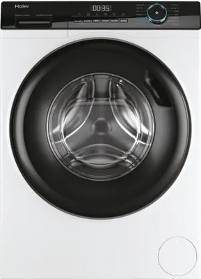 Produktbild von Haier I-Pro Series 3 Freistehend, 8 / 5 Kg, 1400 RPM, Motor Direct Motion, Kombi-, Weiß, B x T x H (cm) 60x63x85, Frontlader, Freistehend, Weiß, Links, Schwarz, Schwarz