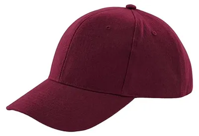 Image de Beechfield - Casquette de baseball « Pro-Style » pour hommes/femmes Unie LT645 (taille unique) (bordeaux)