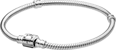 Produktbild von Pandora Schlangen-Gliederarmband mit Zylinder-Verschluss 598816C00 Damenarmband, Armbandumfang:20cm