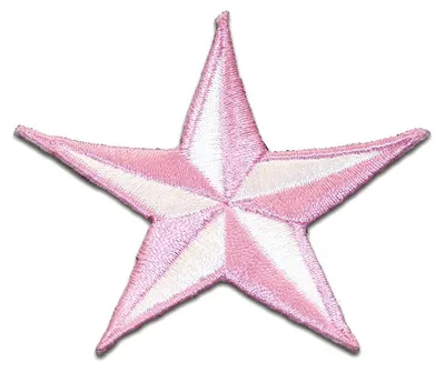 Produktbild von Stern - Aufnäher, Bügelbild, Aufbügler, Applikationen, Patches, Flicken, Zum Aufbügeln, Größe: 7,3 x 6,5 cm
