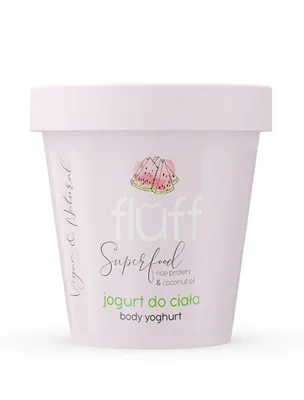 Produktbild von Fluff Körperjoghurt Saftige Wassermelone, 180 ml