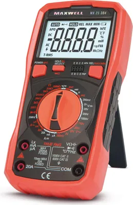 Produktbild von Digitales Multimeter mit True RMS, Induktivitätsmessung und Temperaturfunktion - MX 25304 [25304]