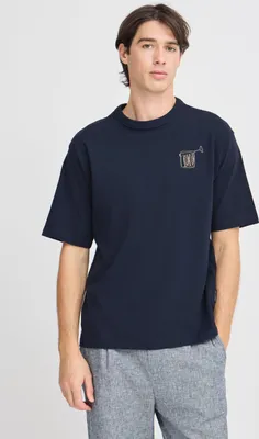 Produktbild von Casual Friday CFARCHER print Herren T-Shirt Kurzarm Shirt 100% Baumwolle relaxed fit
