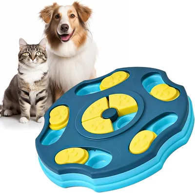 Image de Jouet interactif pour chien, puzzle de nourriture, antidérapant, pour stimuler l'intelligence