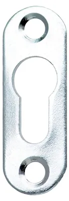 Produktbild von 10 Objektivkopfhalterungen, Schrankaufhängungen, 42 x 15 mm, 8,5 mm Bohrung, Senkbohrung