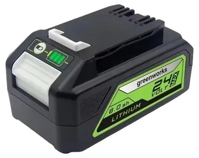 Obrázek produktu pro Lithium-iontová baterie, kapacita 8000 mAh, kompatibilní s nářadím Greenworks, 1 kus baterie, 8,0 Ah