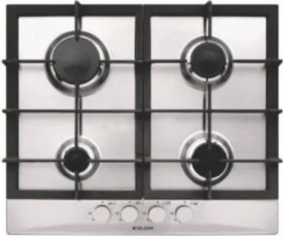 Immagine prodotto di Glem Gas GT64HIX piano cottura Acciaio inox Da incasso 60 cm 4 Fornelli