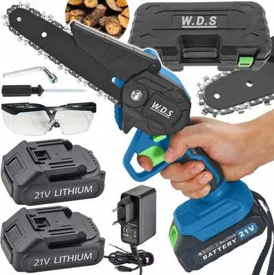 Obrázok produktu pre AKU reťazová píla Kraft&Dele WDS2301 21V 6" + 2x batérie