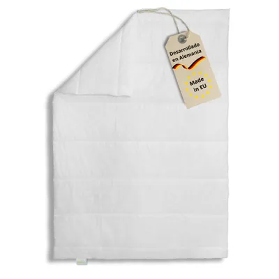 Imagen del producto de Edredón de 135 x 200 cm, edredón para todas las estaciones, apto para personas con alergias, Bodyprotect ECOLine