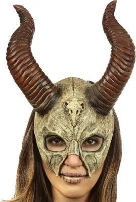 Produktbild von Gehörnter Gott - Halloween Fasching Kostüm Maske