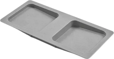 Produktbild von Hailo Deckel 1069619 Ersatzdeckel 12 Liter Inneneimer hellgrau Allegro Müllsystem