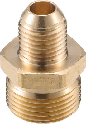 Produktbild von Hochdruckreiniger-Anschluss, M22x1.5 auf M14x1.5 männlicher Adapter aus Messing Schraubenschlauchanschluss Universal für Hochdruckreiniger Schnellkupplung Messing Kupferfarbe