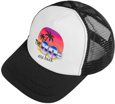 Obrázek produktu pro Basecap Kappe 80er Osmdesátá léta jsou zpět