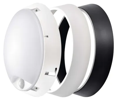 LED svítidlo ZURI s pohybovým čidlem, 22 cm, 14 W, neutrální bílá, IP54