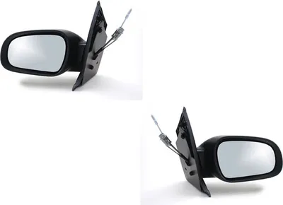 Zdjęcie produktu dla Johns, lusterko zewnętrzne pasuje do VW Fox 5Z1 04/05- zestaw lewe i prawe czarne 5Z0857507B1NN 5Z0857507D1NN 5Z0857507B 5Z0857507D 5Z0857537 5Z