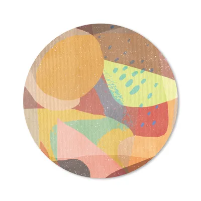 Produktbild von MuchoWow® Mauspad Mousepad Abstrakt - Kunst - Regenbogen - Pastell 20x20 cm - Mousepads - Maus Mat - Pad - Mausunterlage - Schreibtischmatte