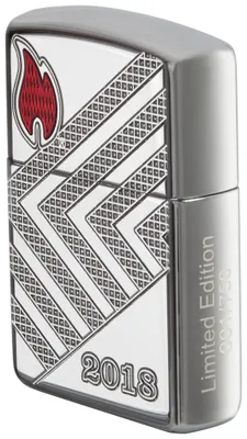 Obrázek produktu pro Zapalovač Zippo, limitovaná edice 2018, jedinečně gravírovaný, vysoce kvalitní dárek, kvalita Zippo