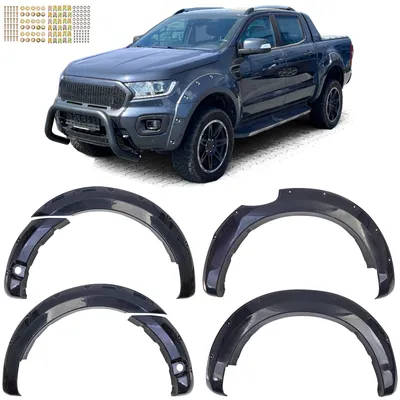 Für Ford Ranger T8 19-23 Radlauf Kotflügel Verbreiterung Radlaufblenden PDC "6" in der Farbe von Carparts-Online GmbH