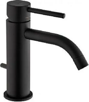 Produktbild von Paffoni Light - Waschtischarmatur mit Ablaufgarnitur, schwarz matt LIG075NO