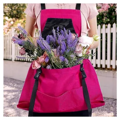 Produktbild von Gartenschürze mit großen Taschen für Männer und Frauen