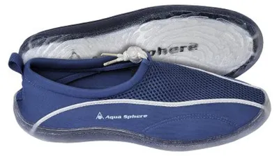 Produktbild von Kinder Badeschuhe Schwimmschuhe LISBONA Junior Navy/Silver, Größe:32