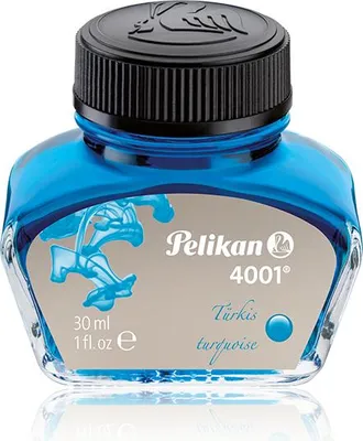 Produktbild von Pelikan 311894, Türkis, Schwarz, Türkis, 30 ml, 1 Stück(e)