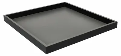 Image de Gift Company Neo Plateau carré noir 32 cm