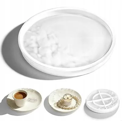 Obrázek produktu pro Kulaté silikonové formy na odlévání epoxidové pryskyřice DIY