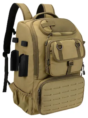 Produktbild von Angelrucksack mit Rutenhaltern und Kühlfach