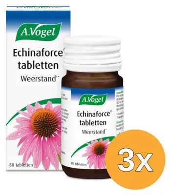Productafbeelding van 3x A.Vogel Echinaforce (80 Tabletten)