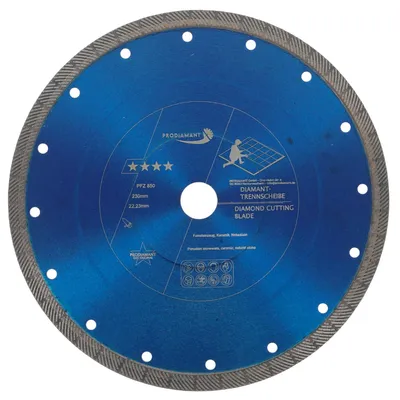 Immagine prodotto di PRODIAMANT Disco diamantato Premium 230 mm per gres porcellanato FZ850