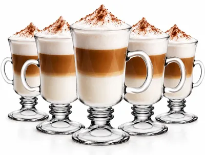 Immagine prodotto di Bicchieri da caffè irlandese con manico Bicchieri da caffè Bicchieri da tè Bicchieri da cappuccino
