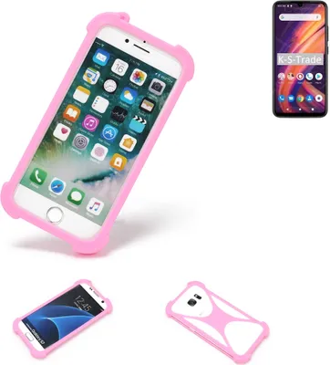 Produktbild von K-S-Trade Handy Hülle kompatibel mit Lenovo A7 Schutz Hülle Bumper Silikon Schutz Hülle Cover Case Silikoncase Silikonbumper TPU Softcase