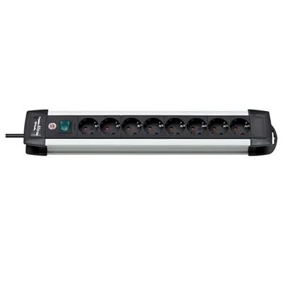 Produktbild von Brennenstuhl -Alu-Line Steckdosenleiste 8-fach 3m H05VV-F 3G1,5, 1391000018