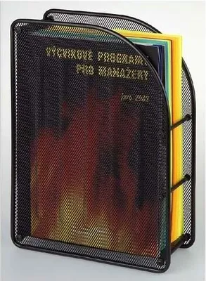Obrázek produktu pro Drátěný stojan na časopisy, černý