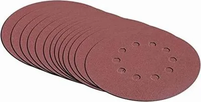 Produktbild von Schleifscheiben 225mm Klett, 50 Stück 100 Körnung Schleifpapier 225 mm 10 Loch Schleifgitter, 9 Zoll Schleifpads für Trockenbauschleifer Langhalsschleifer Schleifgiraffe Wandschleifer
