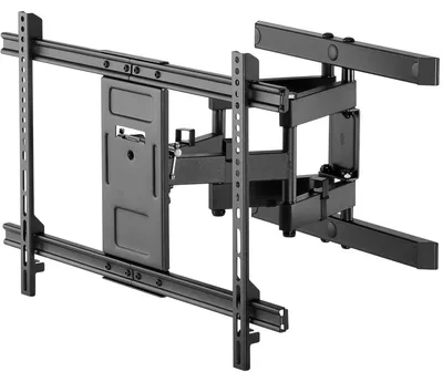 Obrázok produktu pre Goobay 49932, 200 x 200 mm, 600 x 400 mm, -15 - 3°, -60 - 60°, Oceľ, Čierna